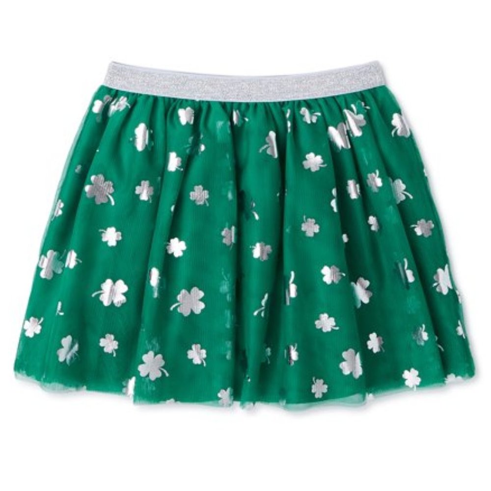 Way To  Celebrate St. Patrick's Day Mesh Skirt